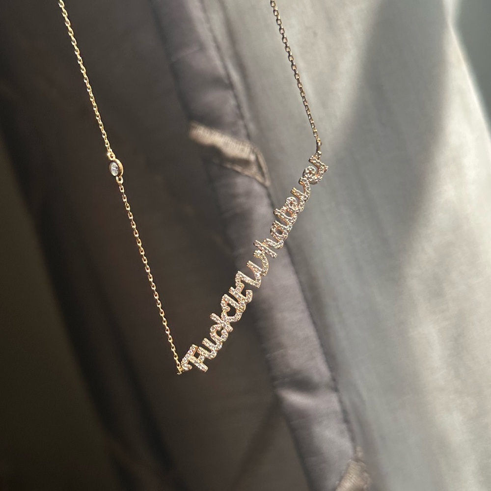 F*** it whatever necklace